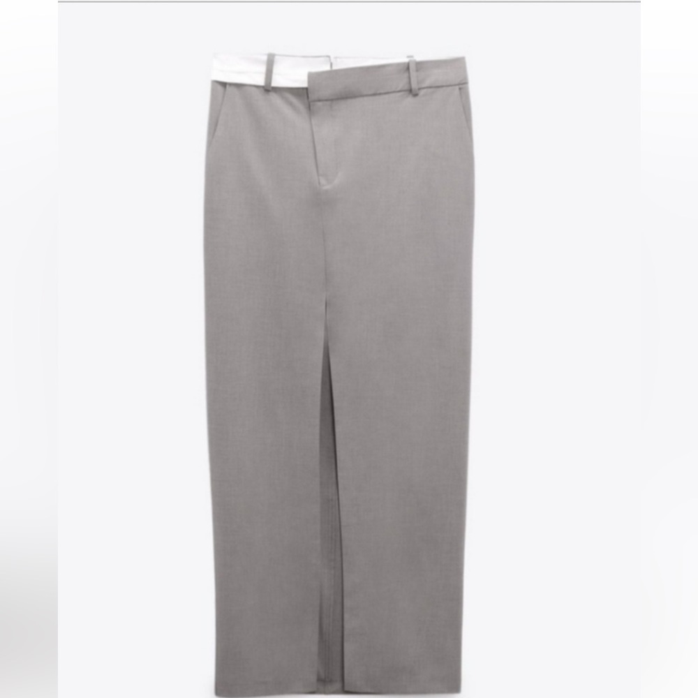 Zara double waist skirt